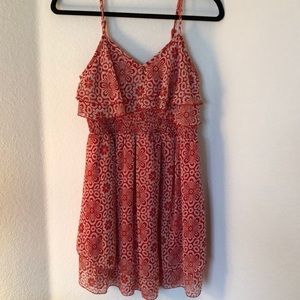 Francesca’s Paisley and Ivy Floral Dress
